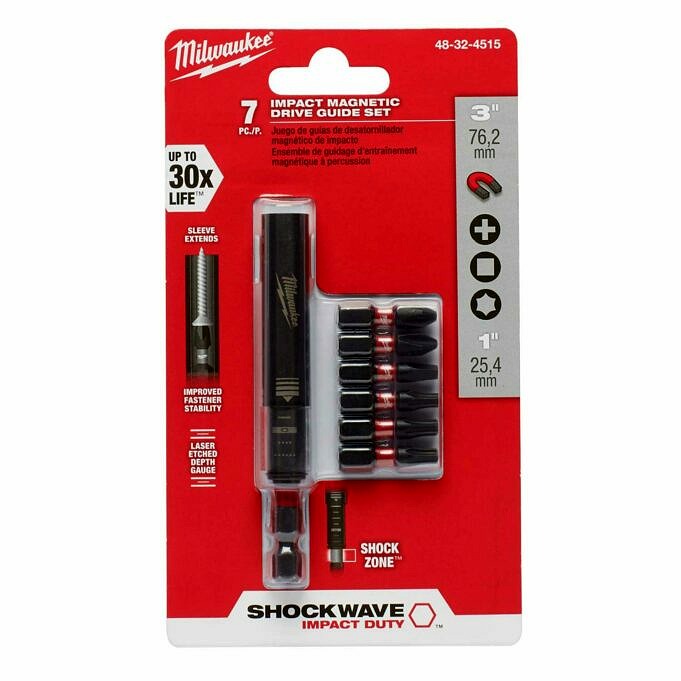 Milwaukee SHOCKWAVE Impact Magnet Drive Guides